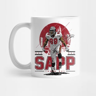 Warren Sapp Tamba Bay Skyline Mug